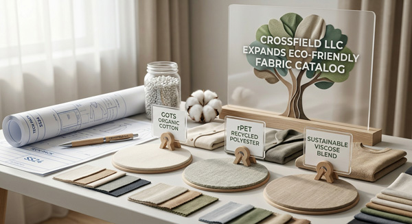 CROSSFIELD LLC Expands Eco-Friendly Fabric Catalog for Spring/Summer Private Label Collections